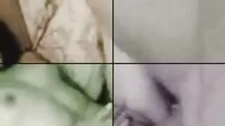 Con i capelli vecchie culone scuri e con grandi latti è pronto per il sesso