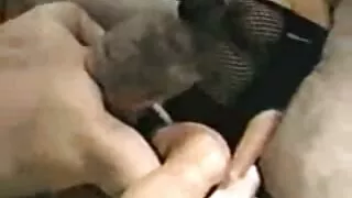 La ragazza dai Capelli nonne anziane nude rossi ha imparato le sue abilità vaginali al casting